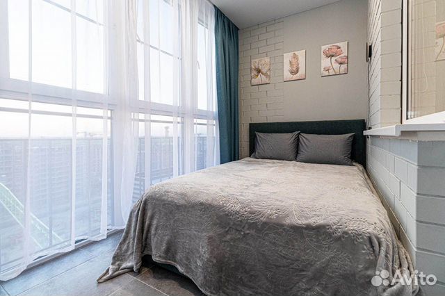 

Квартира-студия, 26 м², 2 кровати