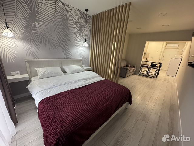 

Квартира-студия, 40 м², 2 кровати