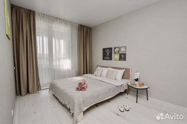 

1-к. квартира, 45 м², 3 кровати
