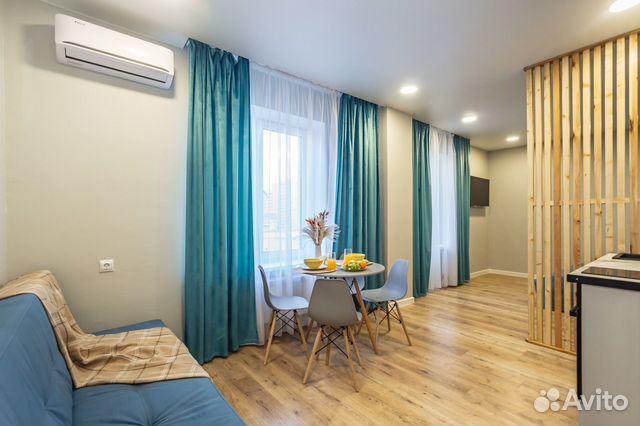 

Квартира-студия, 33 м², 2 кровати
