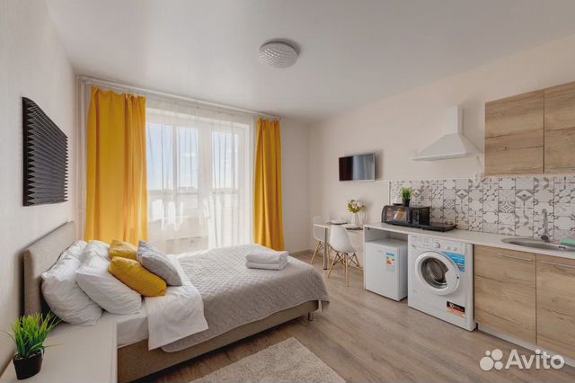 

Квартира-студия, 25 м², 1 кровать