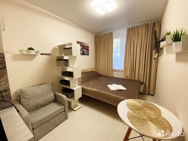 

Квартира-студия, 21 м², 2 кровати