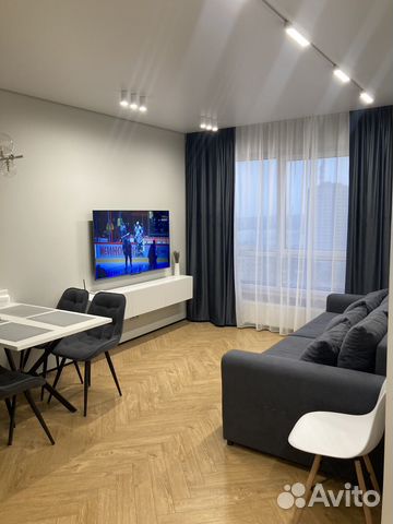 

1-к. квартира, 43 м², 2 кровати