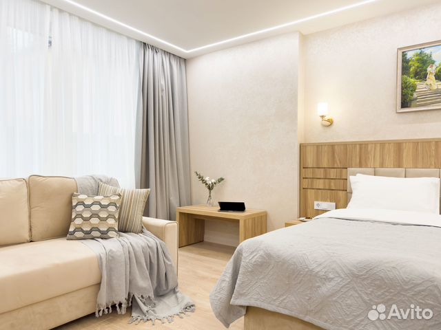 

Квартира-студия, 32 м², 3 кровати