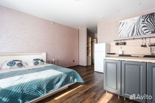 

Квартира-студия, 35 м², 1 кровать