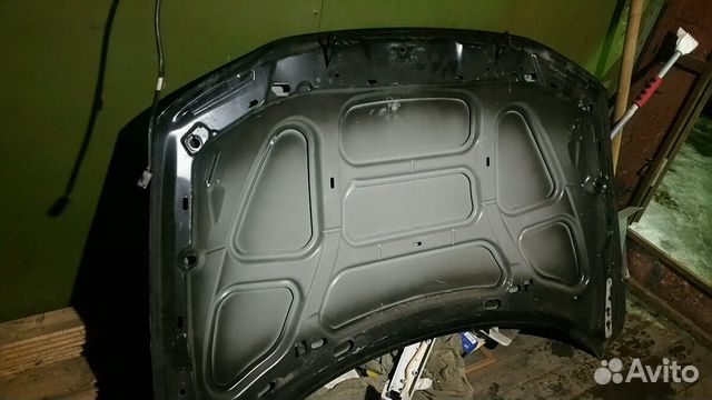 Капот для Volvo s60 v70 xc70 черный