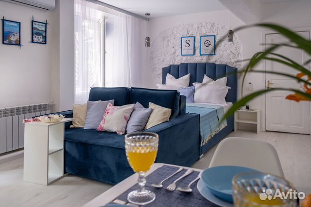 

Квартира-студия, 38 м², 2 кровати