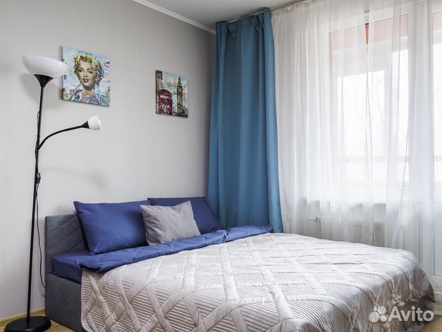 

Квартира-студия, 24 м², 2 кровати