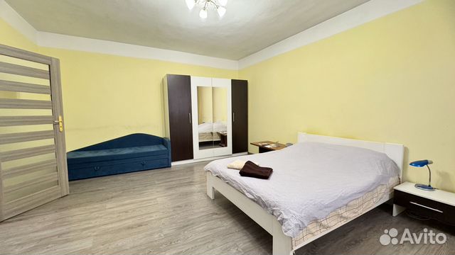 

1-к. квартира, 44 м², 2 кровати