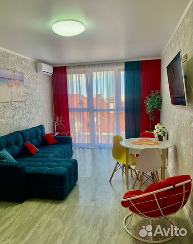 

1-к. квартира, 55 м², 3 кровати