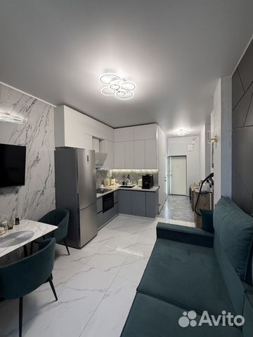 

1-к. квартира, 55 м², 2 кровати