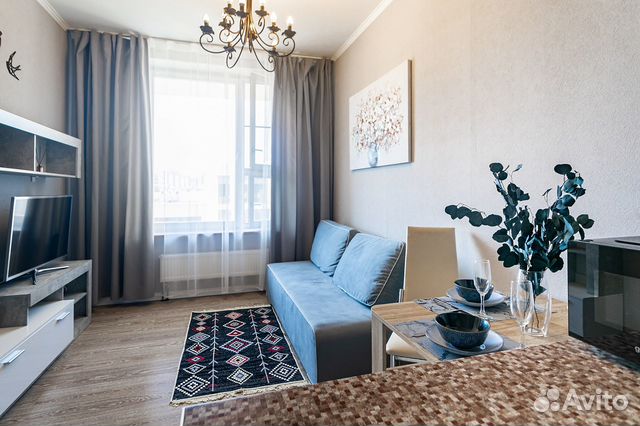 

1-к. квартира, 36 м², 2 кровати