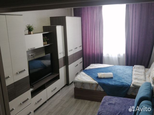

1-к. квартира, 32 м², 2 кровати