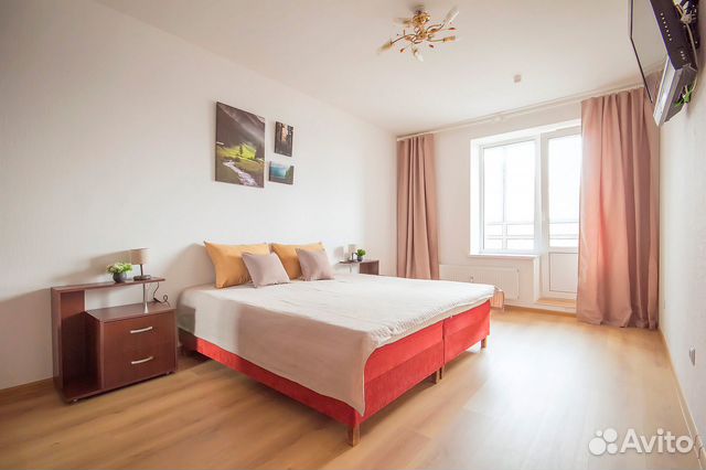 

1-к. квартира, 45 м², 2 кровати