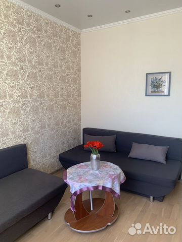 

1-к. квартира, 42 м², 2 кровати