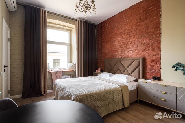 

Квартира-студия, 25 м², 1 кровать