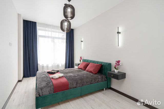 

1-к. квартира, 40 м², 2 кровати