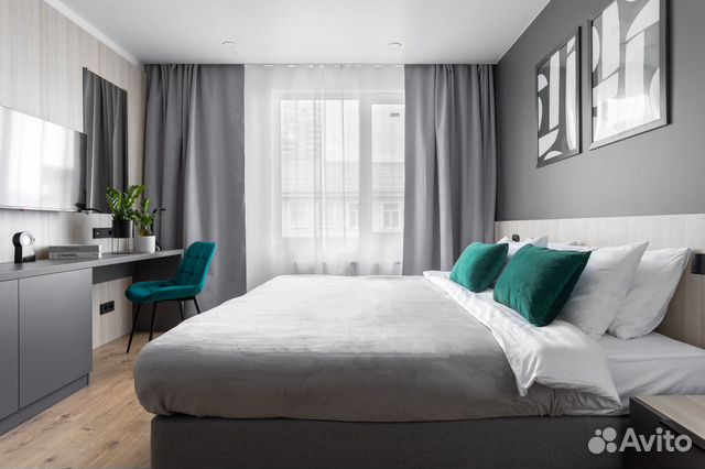 

Квартира-студия, 25 м², 1 кровать