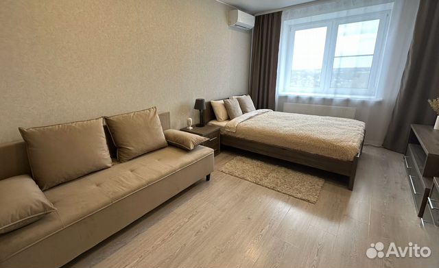 

1-к. квартира, 37 м², 2 кровати