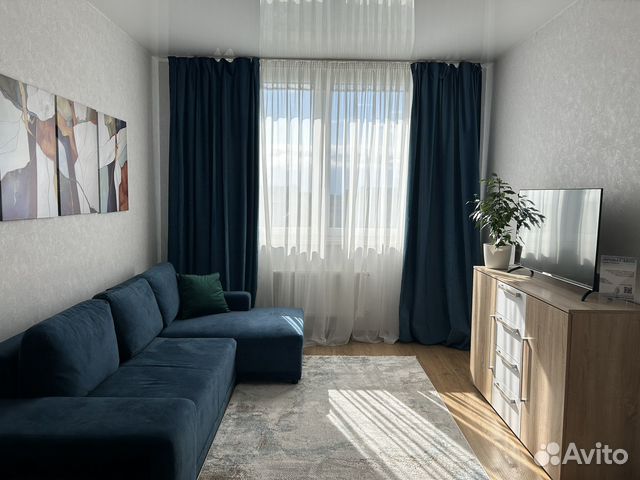 

1-к. квартира, 40 м², 2 кровати