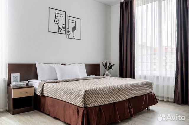 

Квартира-студия, 27 м², 2 кровати