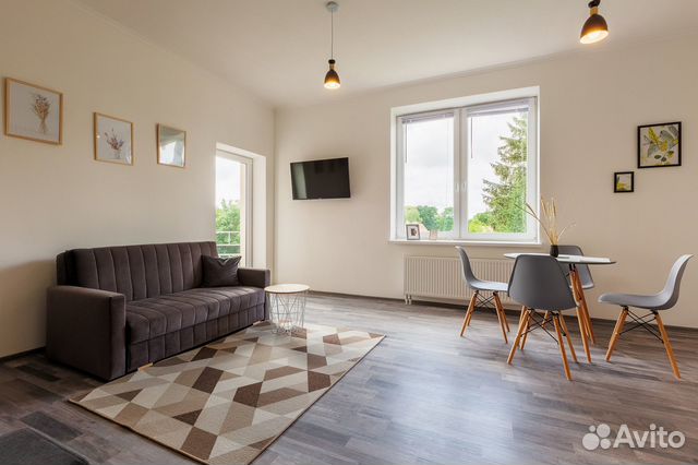 

Квартира-студия, 38 м², 2 кровати