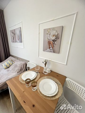 

Квартира-студия, 20 м², 1 кровать