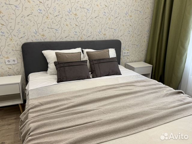 

1-к. квартира, 44 м², 2 кровати