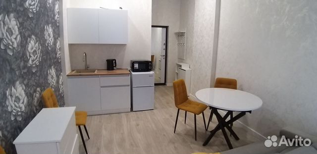 

Квартира-студия, 27 м², 2 кровати
