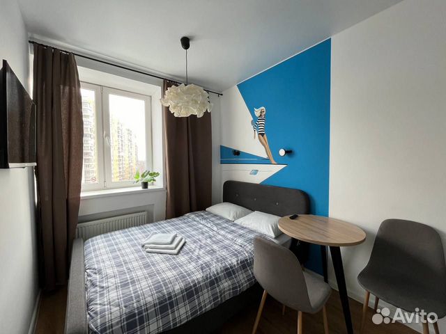 

Квартира-студия, 15 м², 1 кровать