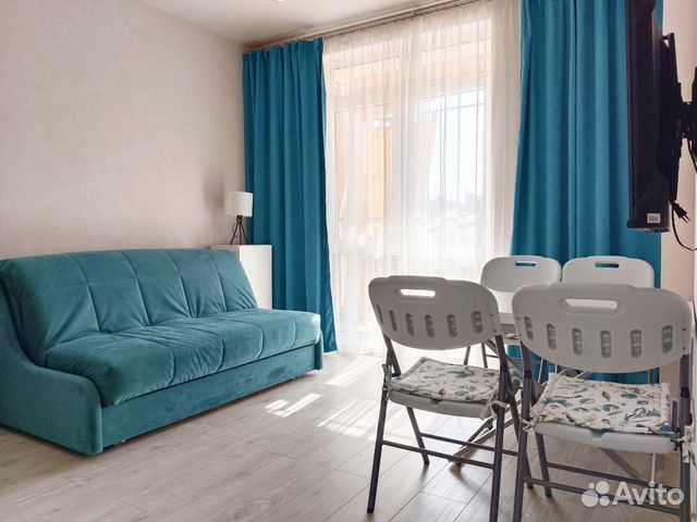 

1-к. квартира, 42 м², 2 кровати