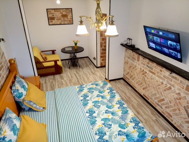 

1-к. квартира, 45 м², 2 кровати