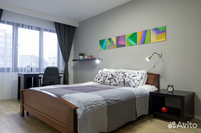 2-к квартира, 63 м², 2/9 эт.