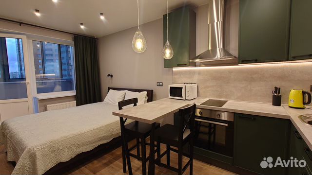 

Квартира-студия, 24,1 м², 1 кровать
