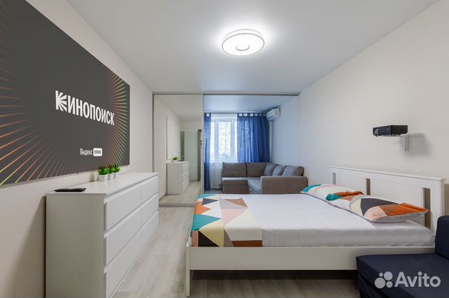 

1-к. квартира, 48 м², 3 кровати