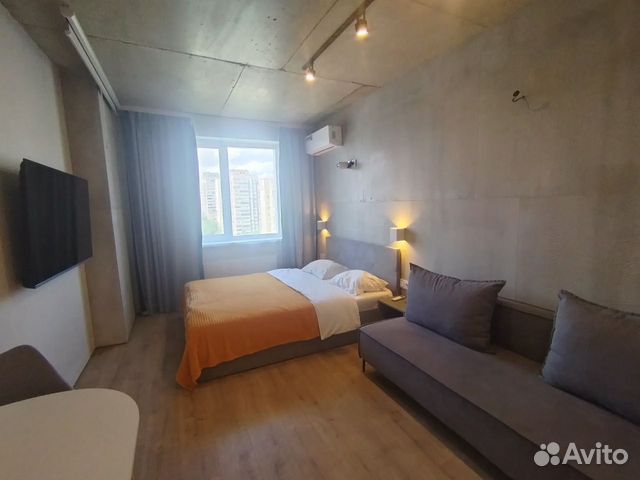 

Квартира-студия, 29 м², 2 кровати