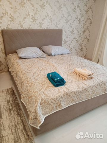 

1-к. квартира, 52,5 м², 2 кровати
