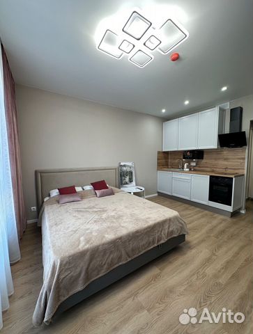 

Квартира-студия, 28 м², 1 кровать