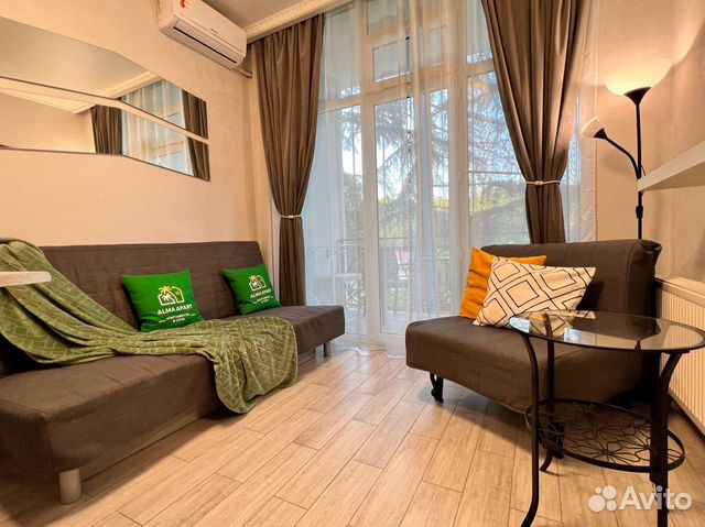 

Квартира-студия, 24 м², 2 кровати