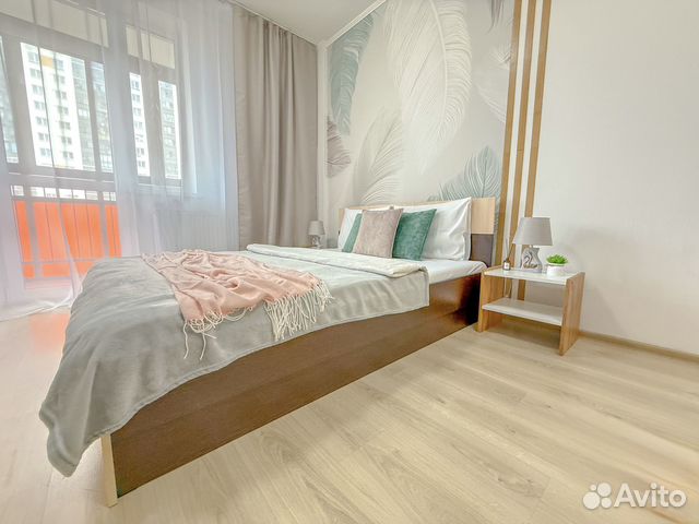 

Квартира-студия, 40 м², 2 кровати