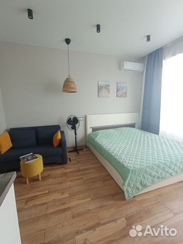 

Квартира-студия, 30 м², 2 кровати