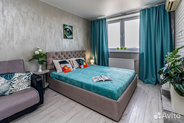 

1-к. квартира, 41 м², 2 кровати