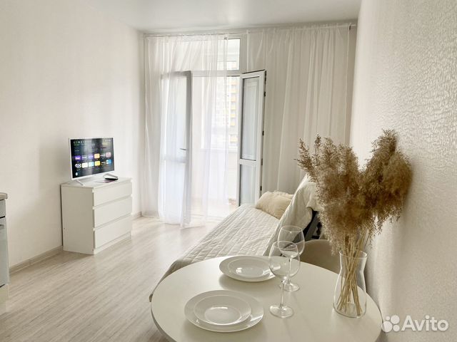 

Квартира-студия, 30 м², 1 кровать