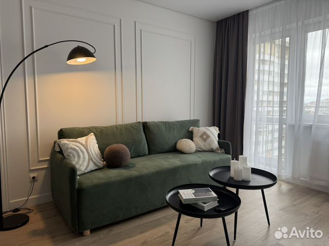 

Квартира-студия, 36 м², 2 кровати