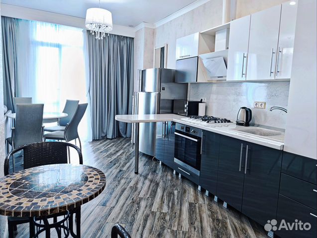 

Квартира-студия, 43 м², 2 кровати