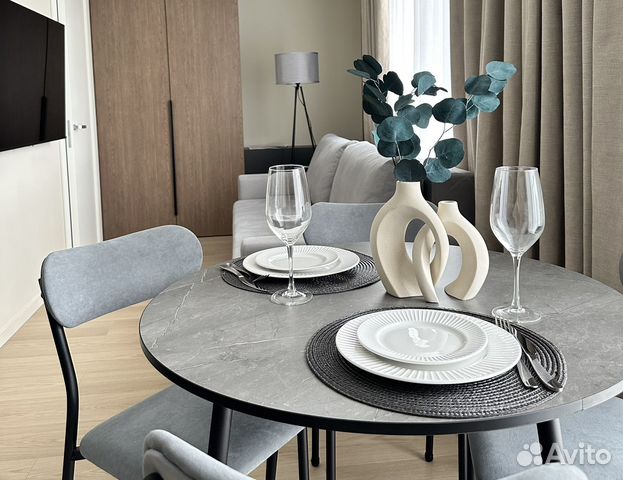 

1-к. квартира, 44 м², 2 кровати