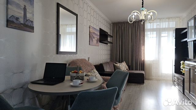 

1-к. квартира, 38 м², 3 кровати