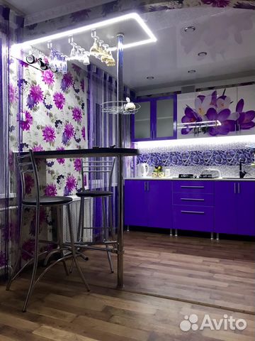 

1-к. квартира, 46 м², 2 кровати