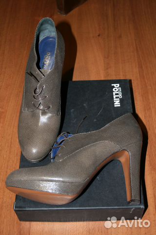 Удобные ботильоны Pollini studio 41р