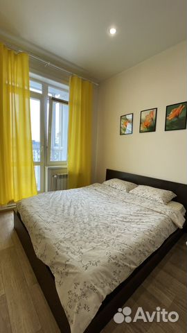 

1-к. квартира, 38 м², 2 кровати